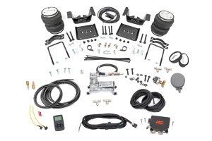 GMC Sierra 1500 Air Spring Kit - Rear - Rough Country - w/compressor | Wireless Controller - '07-'18